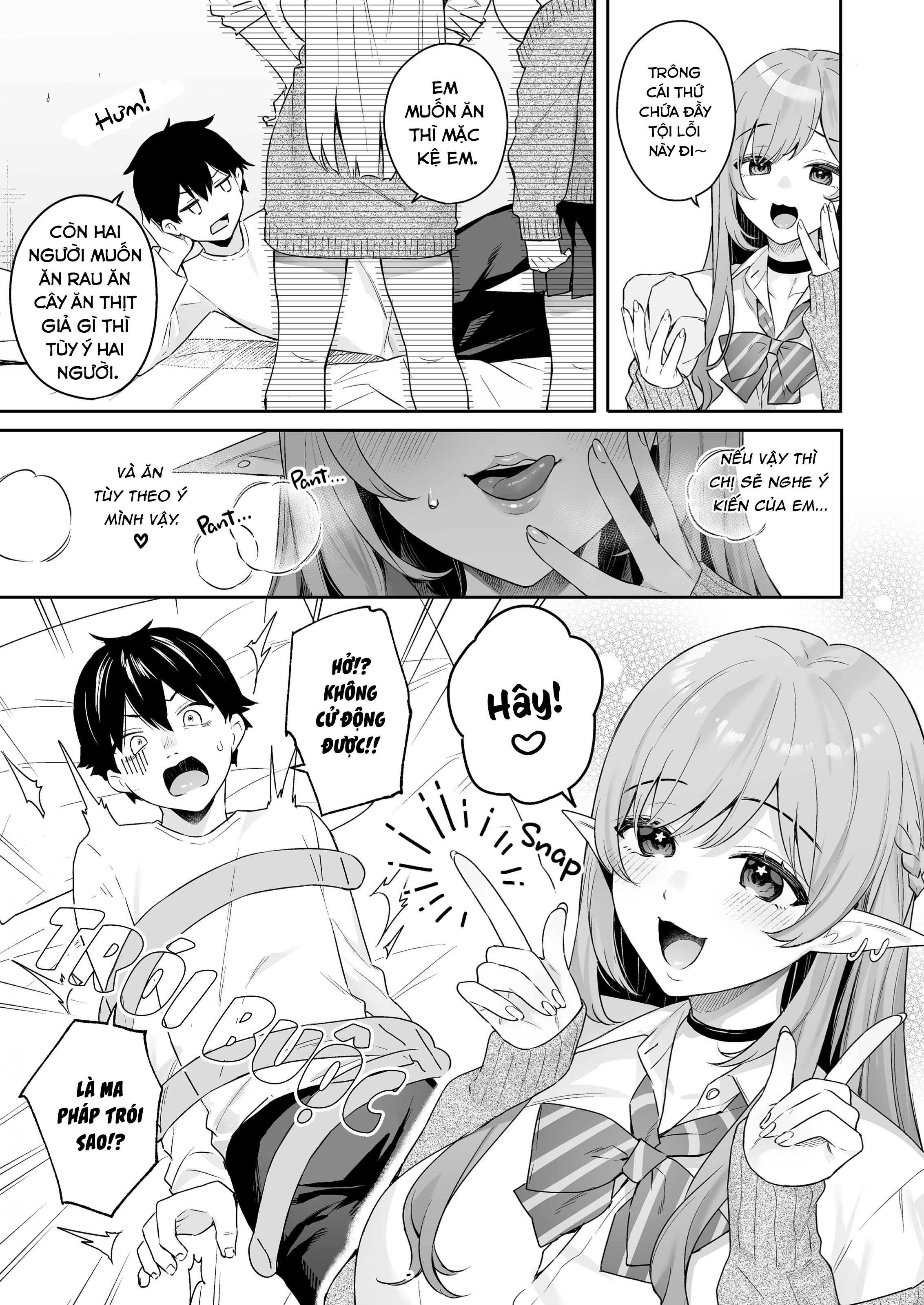 Đọc truyện hentai Nàng Elf ăn chay nhưng lại thèm thịt - Oneshot