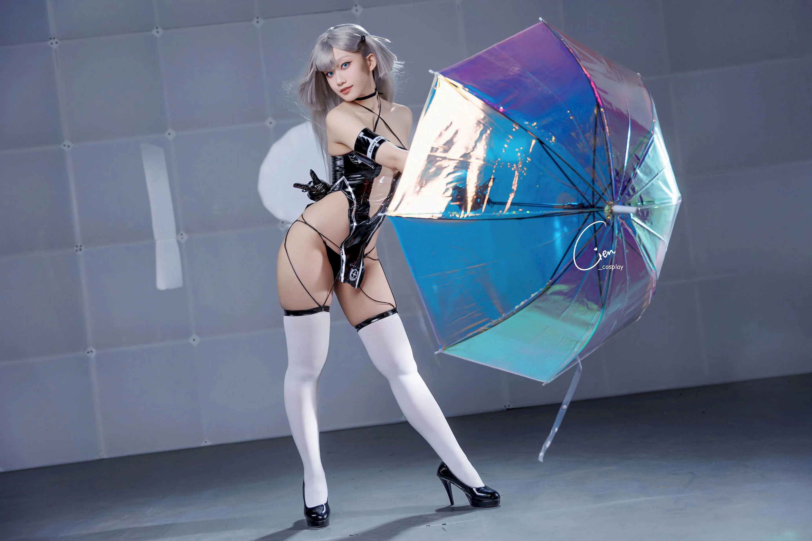 Đọc truyện hentai Tuyển tập Albums siêu phẩm Cosplay - Chap 1315 - Cien Enen - Azur Lane Shoukaku Racing Suit