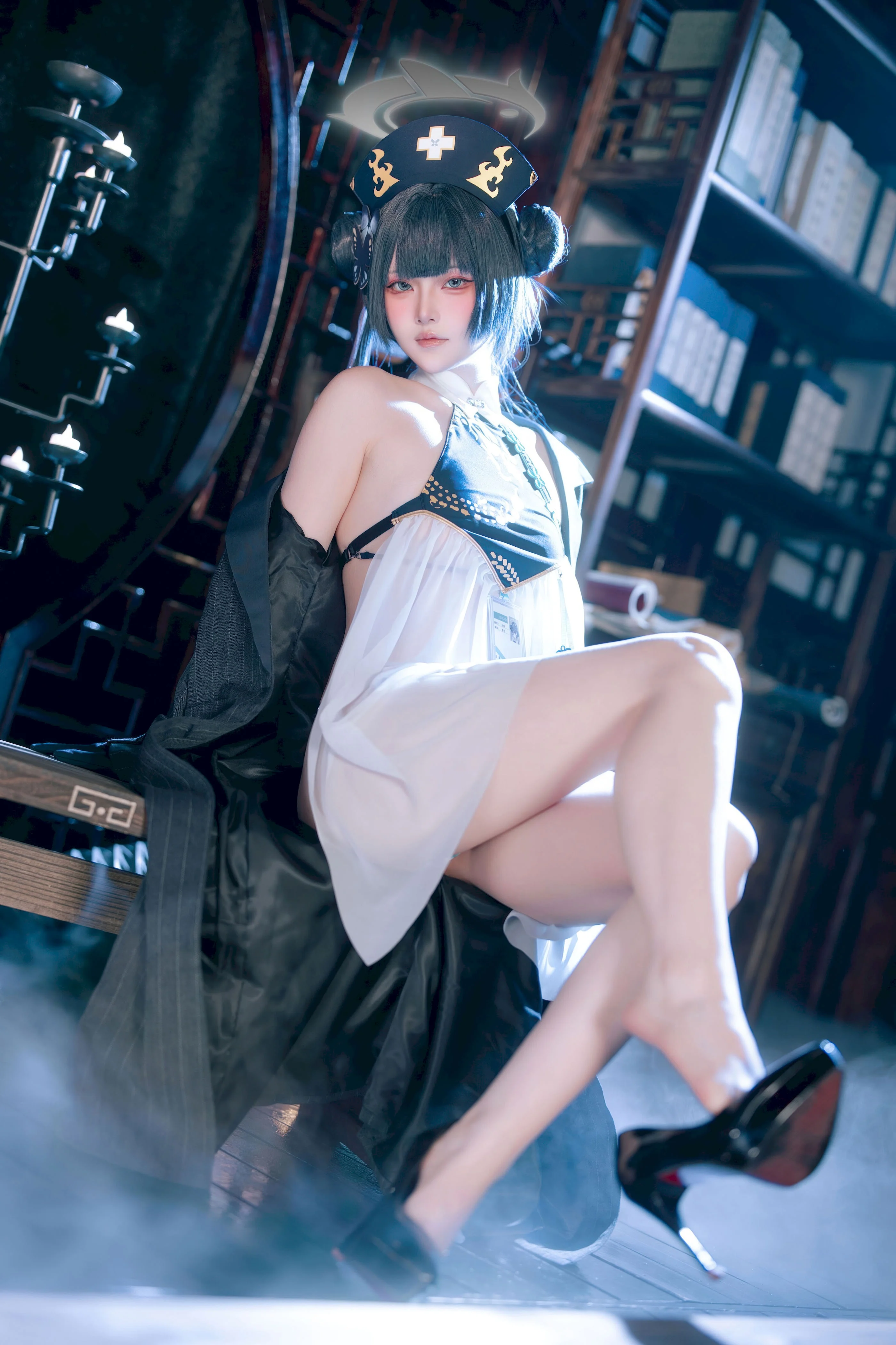 Đọc truyện hentai Tuyển tập Albums siêu phẩm Cosplay - Chap 1413 - Yu Yu - Azure Archives: Fei Saki Fanfiction - Nurse