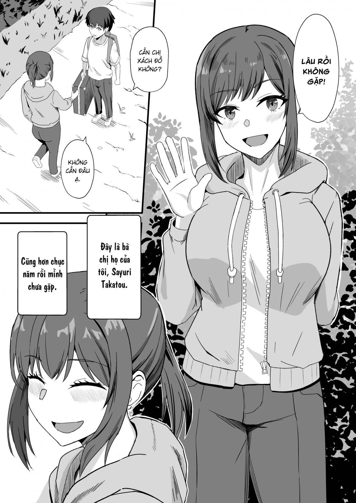 Đọc truyện hentai Bà chị họ quê mùa - Phần 1