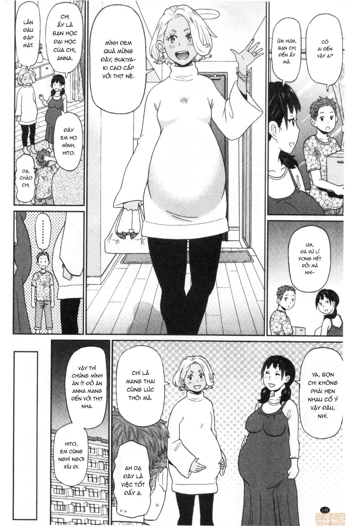 Đọc truyện hentai Những bà bầu tham lam - Oneshot