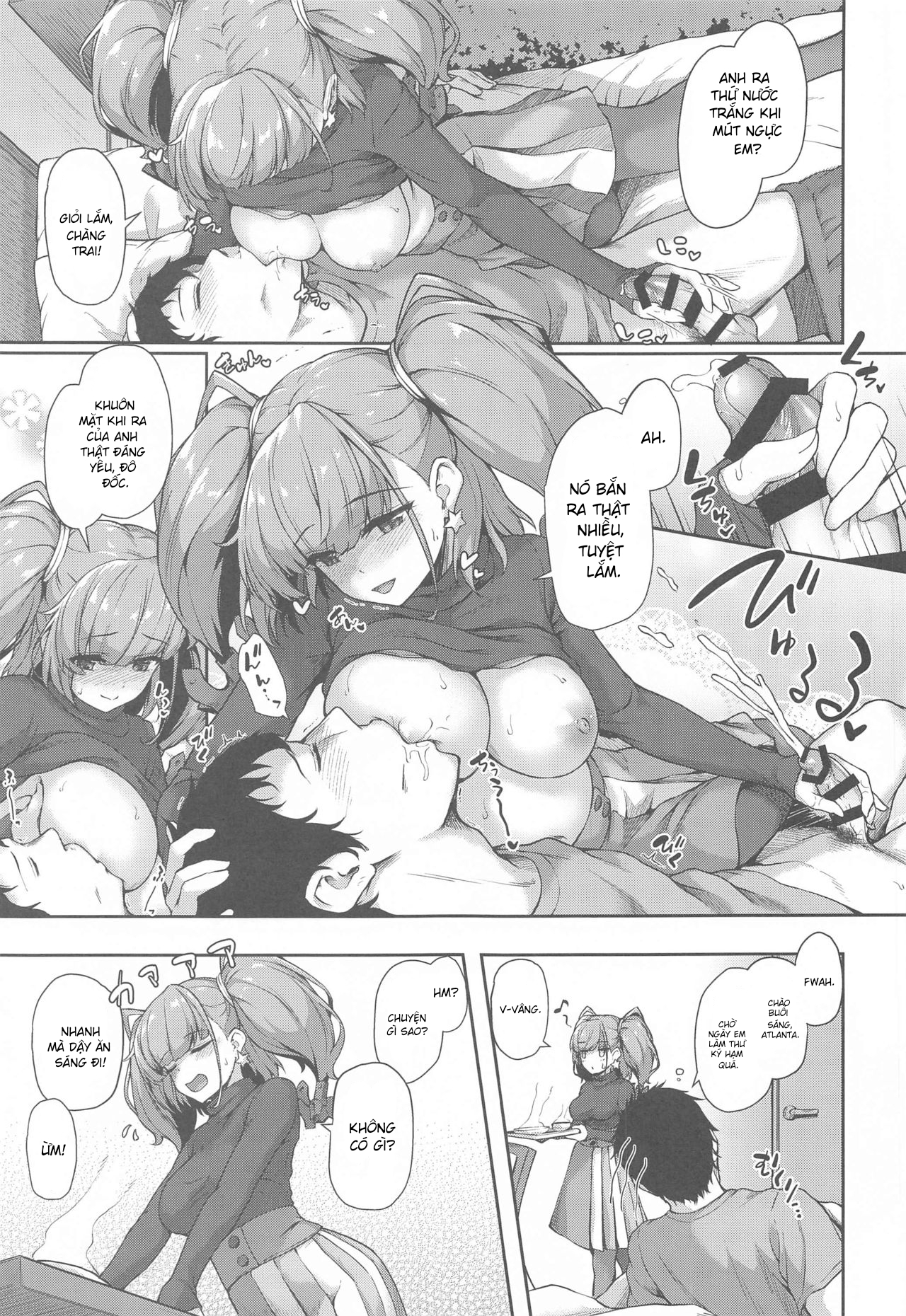 Đọc truyện hentai Atlanta to no Ichinichi o... (Kantai Collection -KanColle-) - Oneshot
