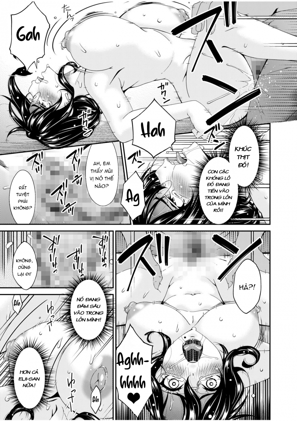 Đọc truyện hentai Haha to Tsuma o Yameru Toki - Chap 1