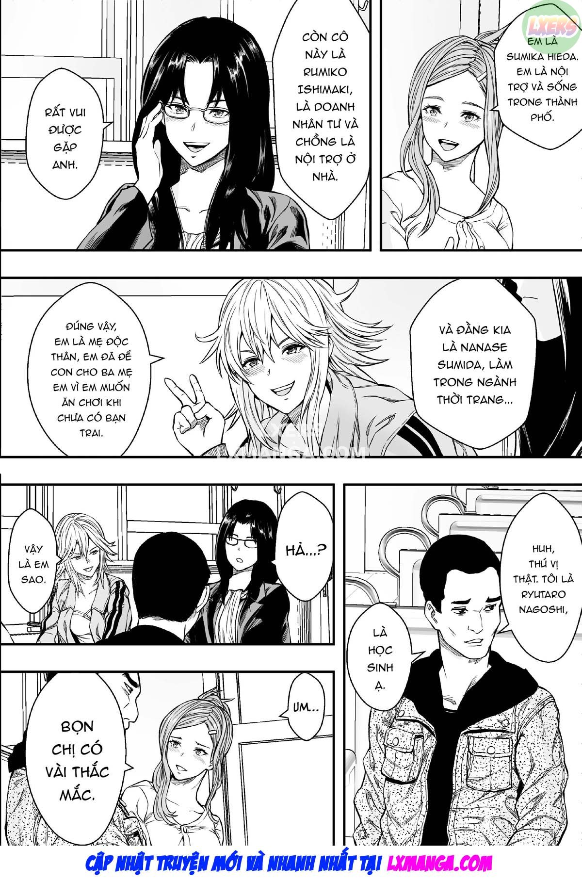 Đọc truyện hentai Chuyến du lịch suối nước nóng và những người phụ nữ có chồng vô song - Oneshot