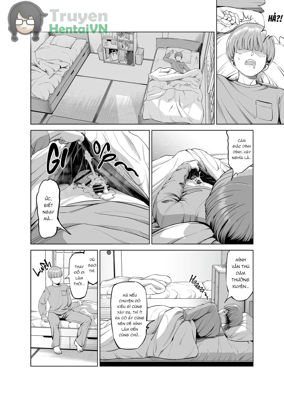 Đọc truyện hentai Yokkyuu Fuman na Share House no Juunin Otagai Seiyoku Tsuyoi node Souiu Kankei ni Nacchaimashou ka - Oneshot