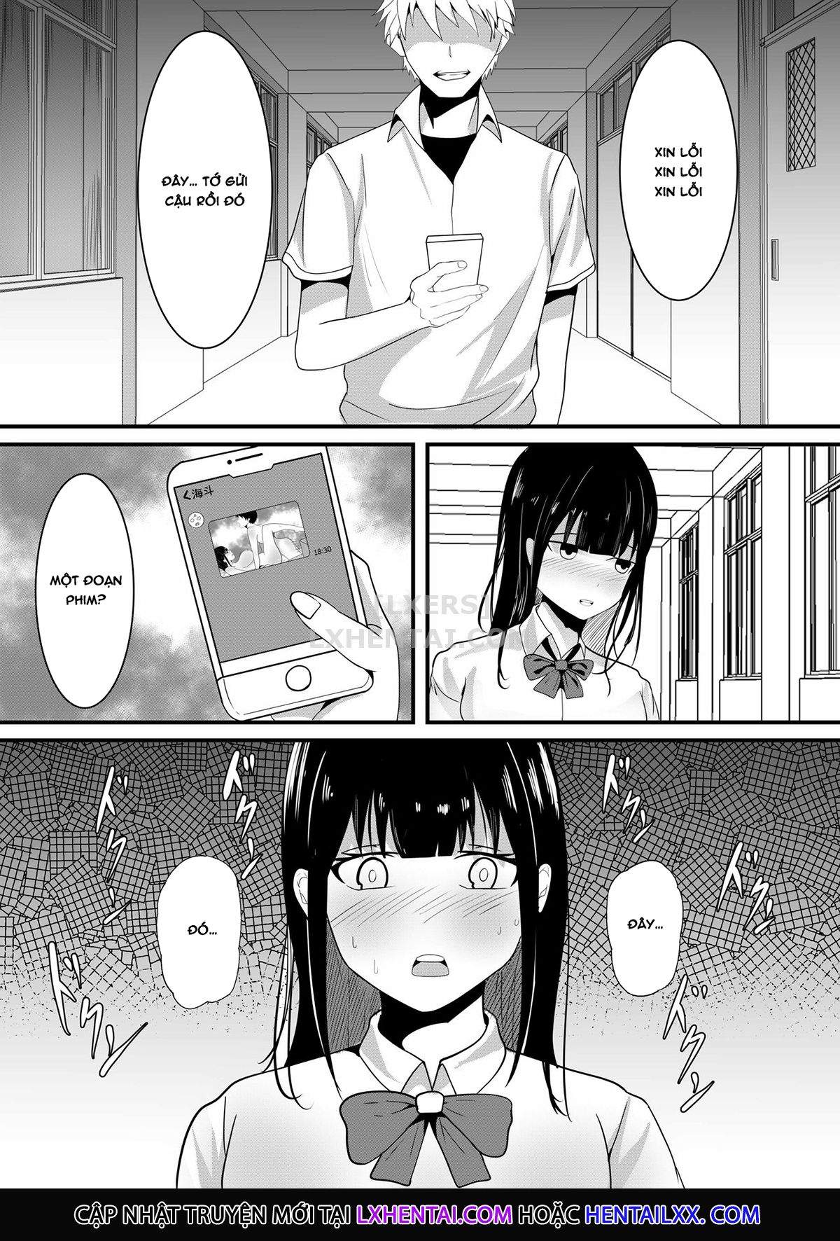 Đọc truyện hentai Tousatsu Douga de Kyouhaku sarete Boku no Shinyuu ni Nando mo Okasareru Kanojo - Oneshot