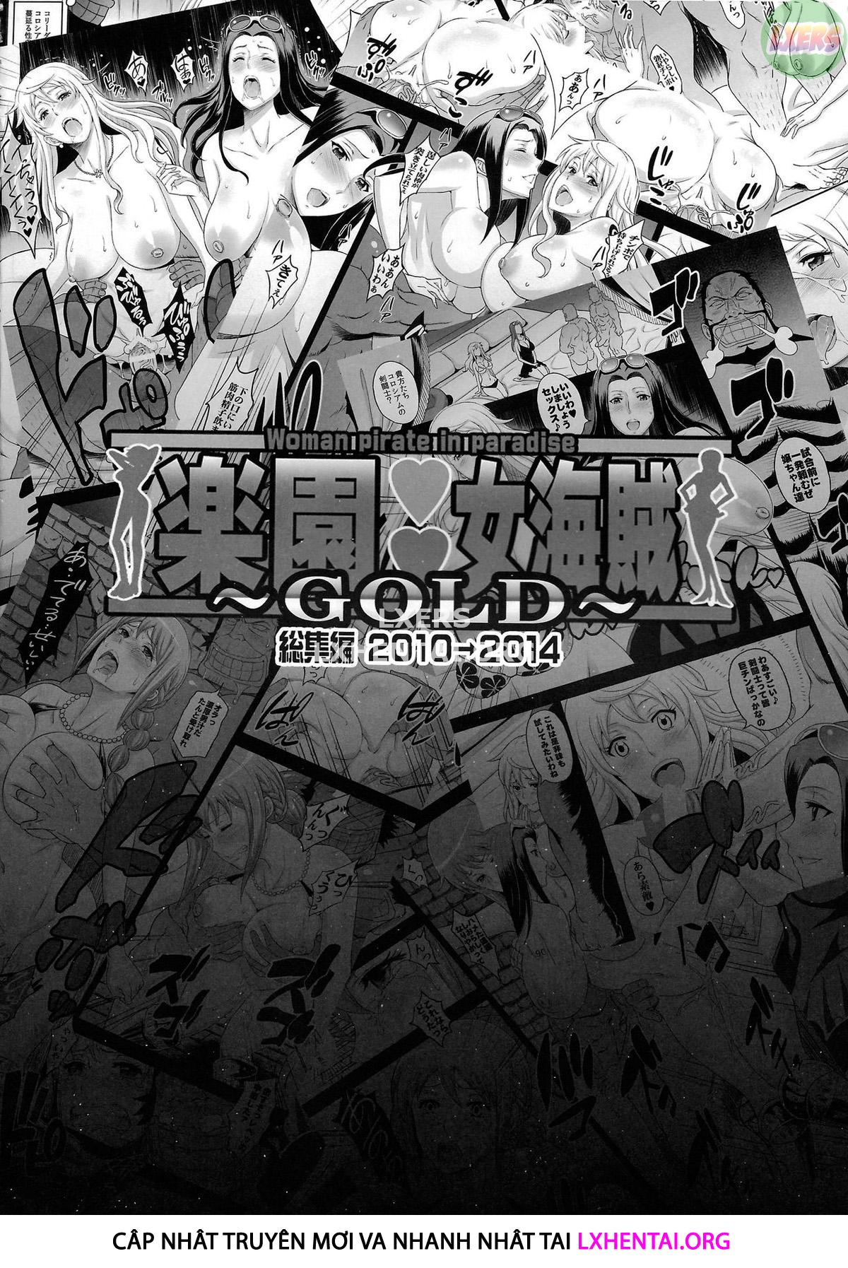 Đọc truyện hentai Rakuen Onna Kaizoku Soushuuhen ~GOLD~ - Woman Pirate In Paradise - Oneshot