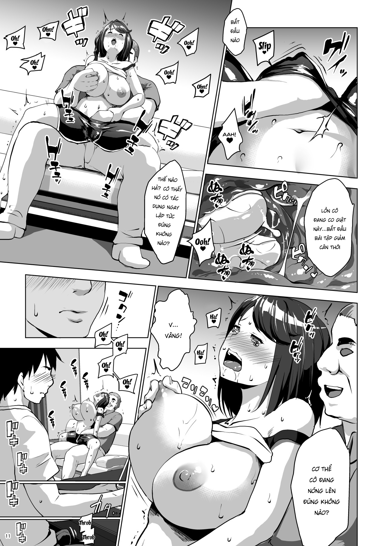 Đọc truyện hentai Thôi miên và làm vợ thằng hàng xóm mang thai - Oneshot