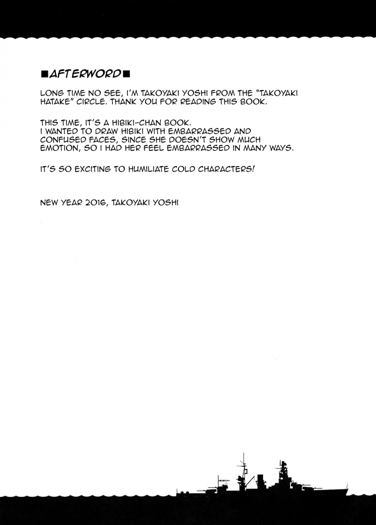 Đọc truyện hentai Hibiki's Real Reason? - Oneshot