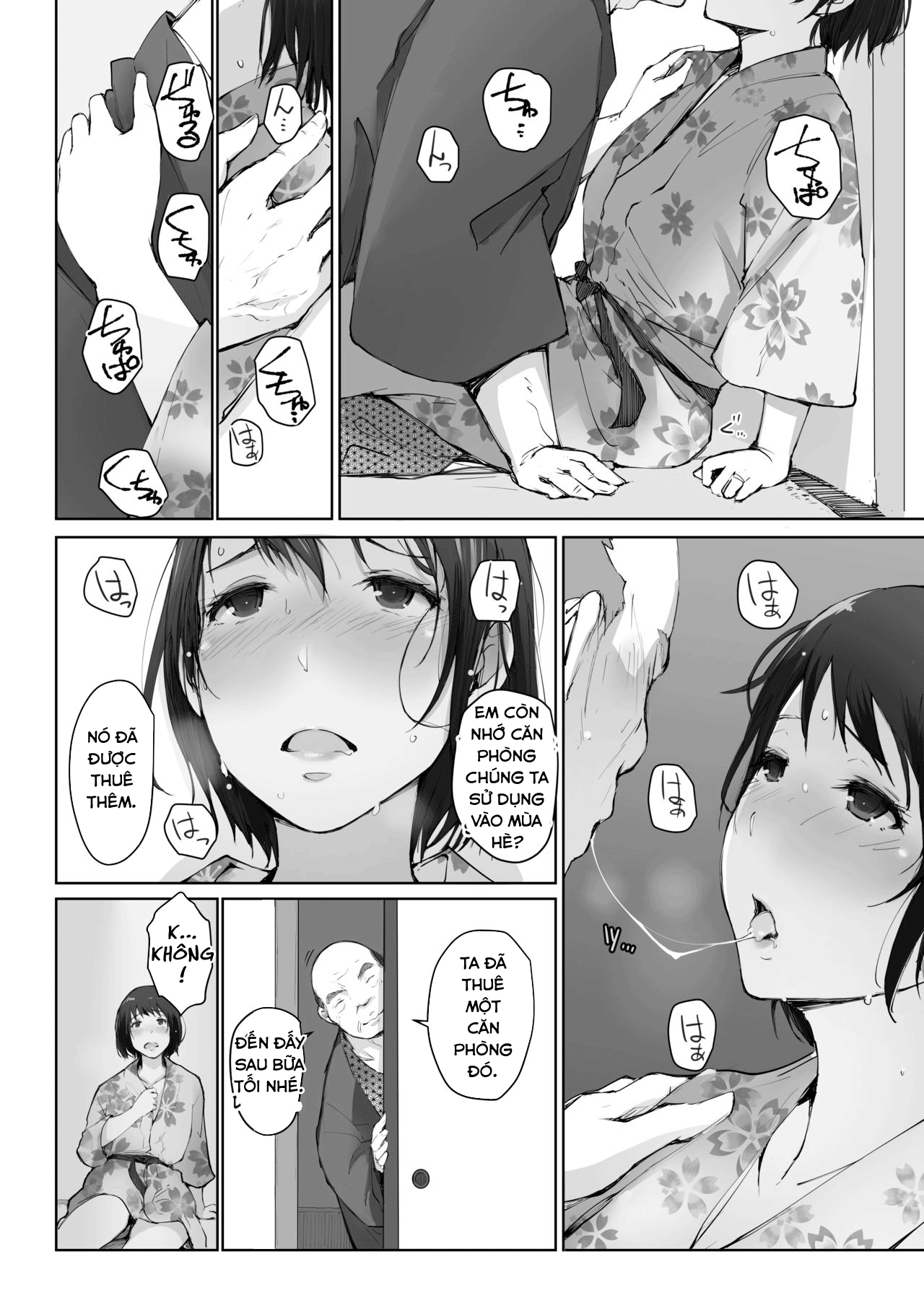 Đọc truyện hentai Hitozuma To NTR Chounai Ryokou -Futsukame- - Oneshot