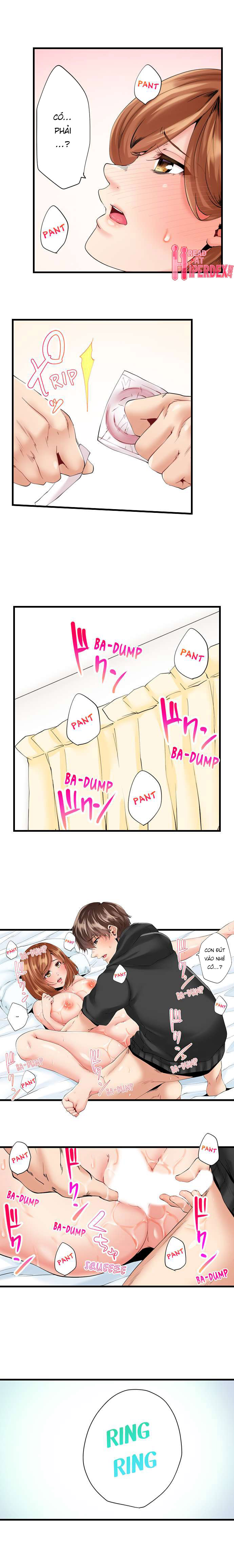 Đọc truyện hentai NTR Cô Hàng Xóm Ngay Trong Phòng Của Chồng Cô Ấy - Chapter 4