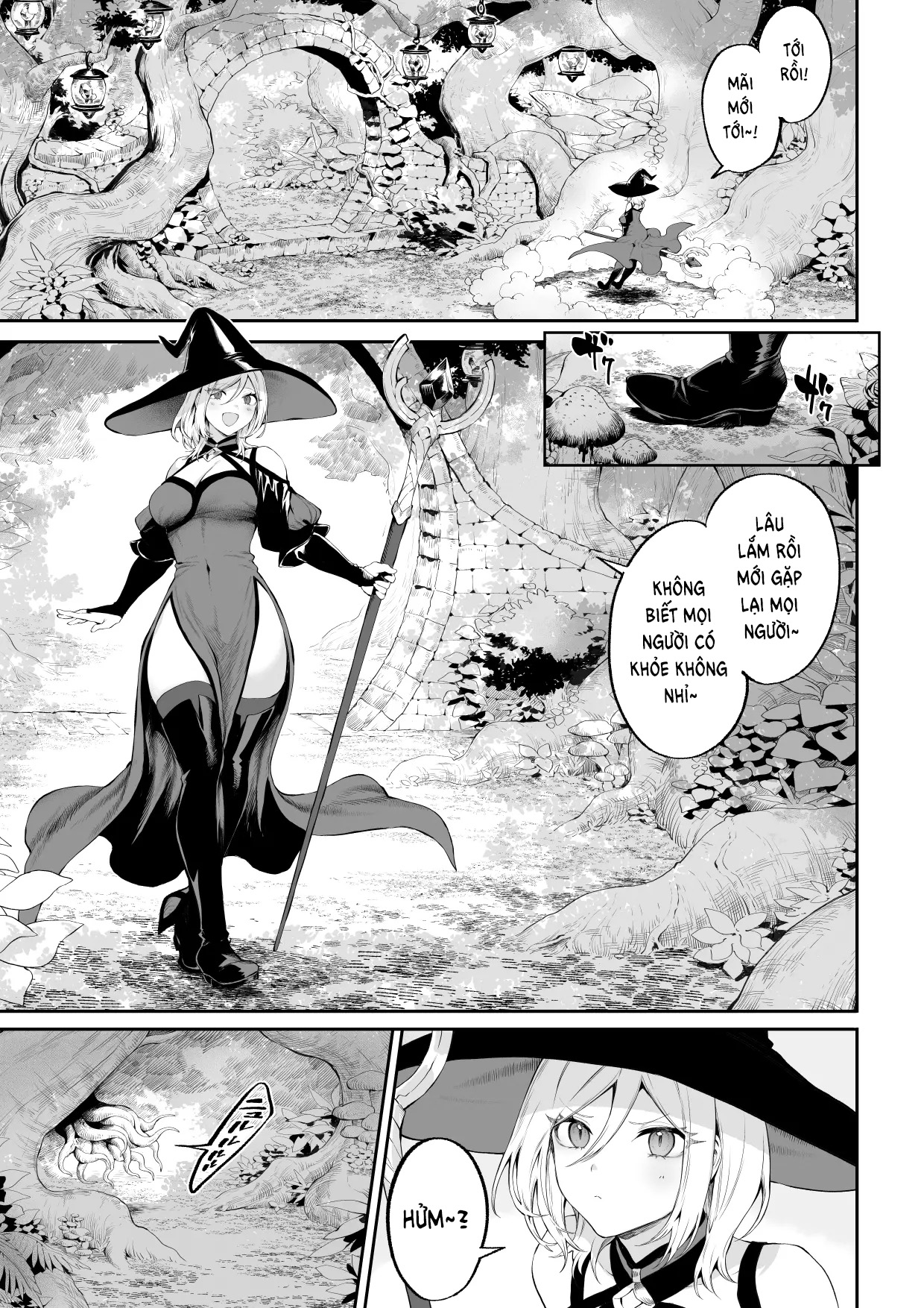 Đọc truyện hentai Câu chuyện về những Valkyrie! ~Nữ phù thuỷ~ - ~Nữ phù thuỷ~ Phần đầu