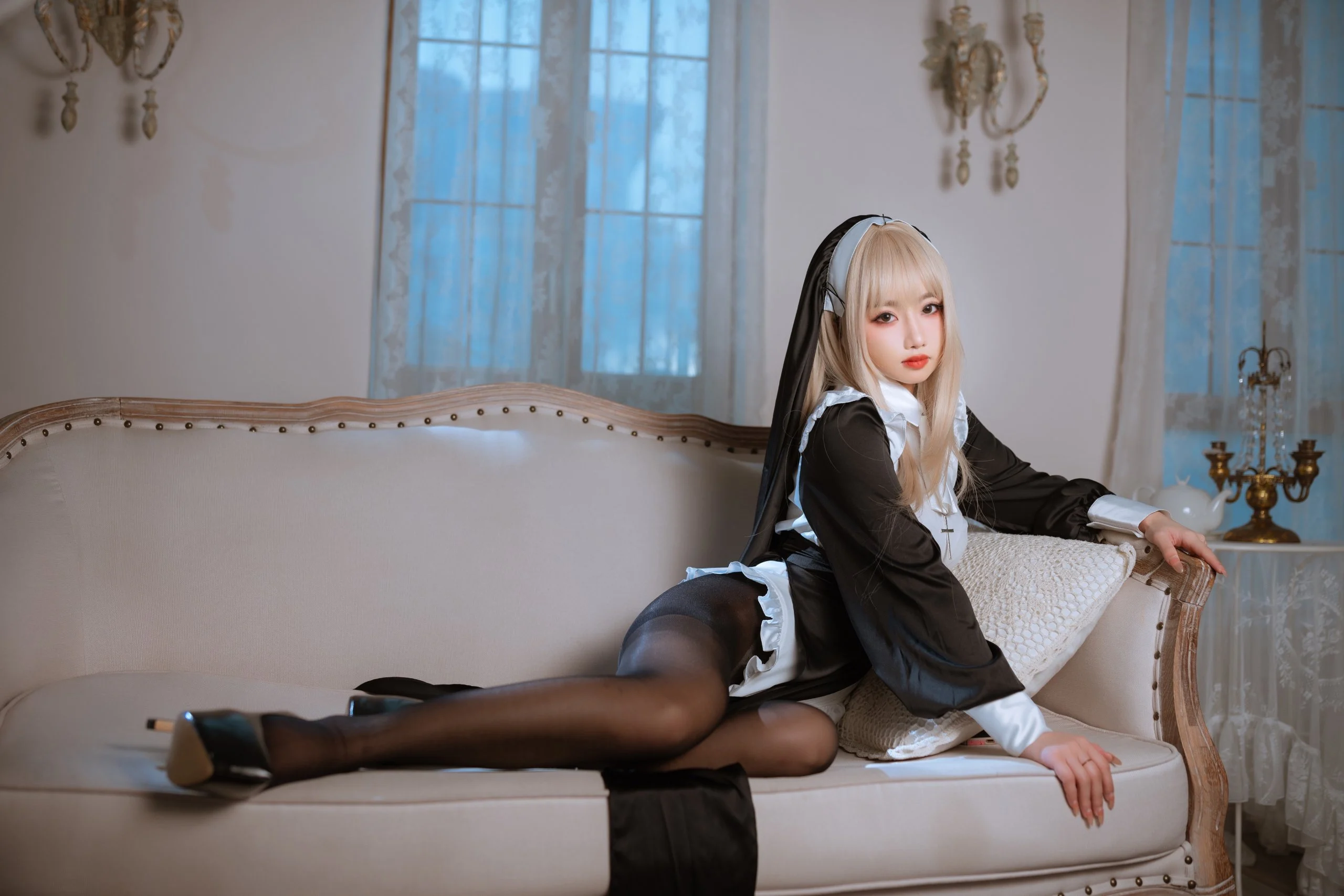 Đọc truyện hentai Tuyển tập Albums siêu phẩm Cosplay - Chap 742 - Is Guichu Yao here? - Nun