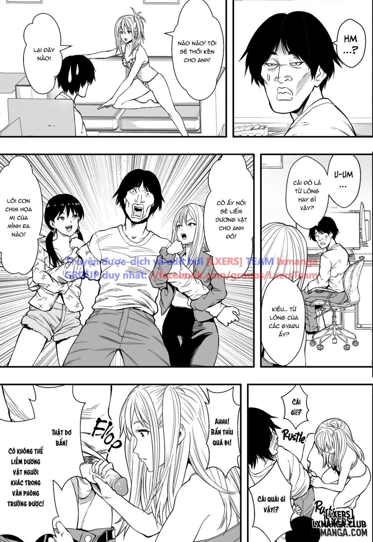 Đọc truyện hentai Getting Busy With Business Gyarus - Oneshot