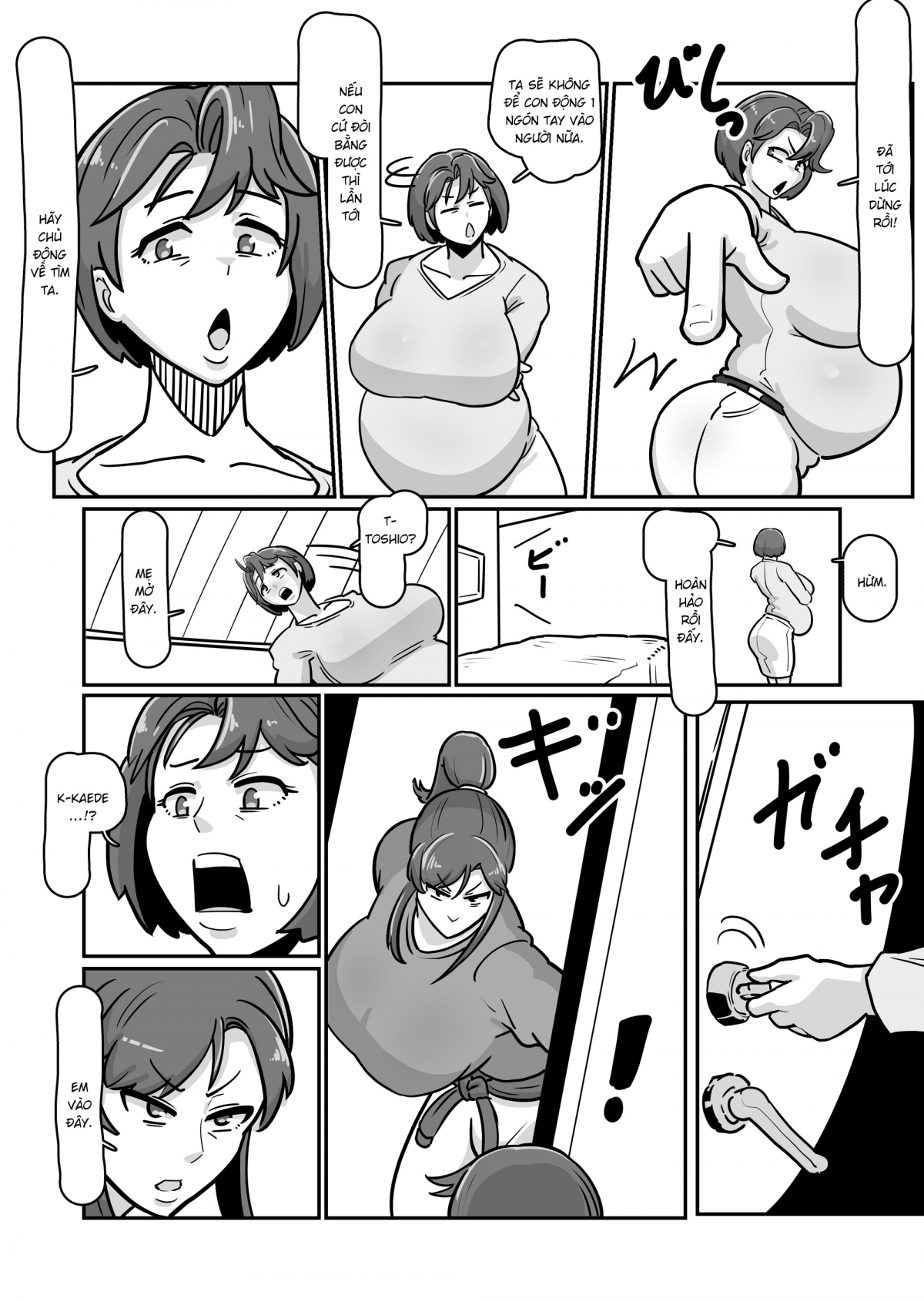 Đọc truyện hentai Bote Haha ~Ore o Jikka kara Oidashita Mukatsuku Hahaoya o Muriyari Haramasete Botehara Sex Zanmai!~ - Oneshot