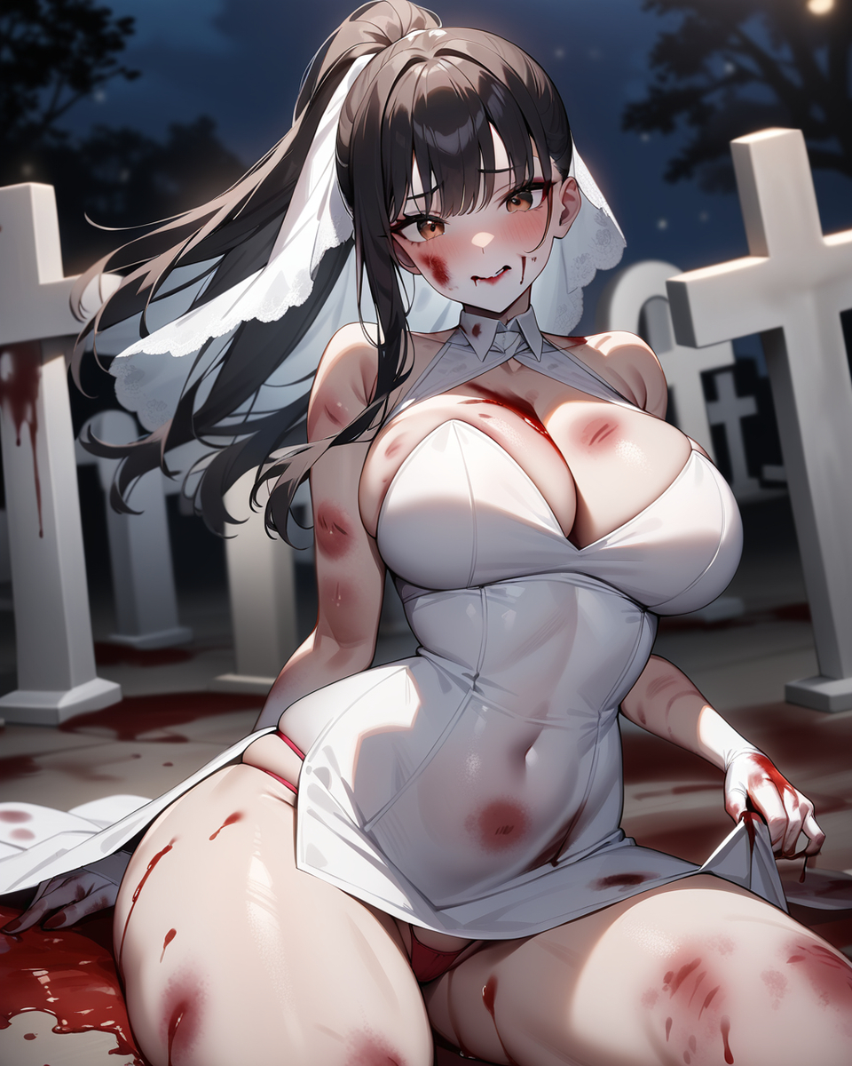 Đọc truyện hentai Tuyển tập Albums Art hentai - Chap 354 - Yamada Anna - Zombie Bride 08