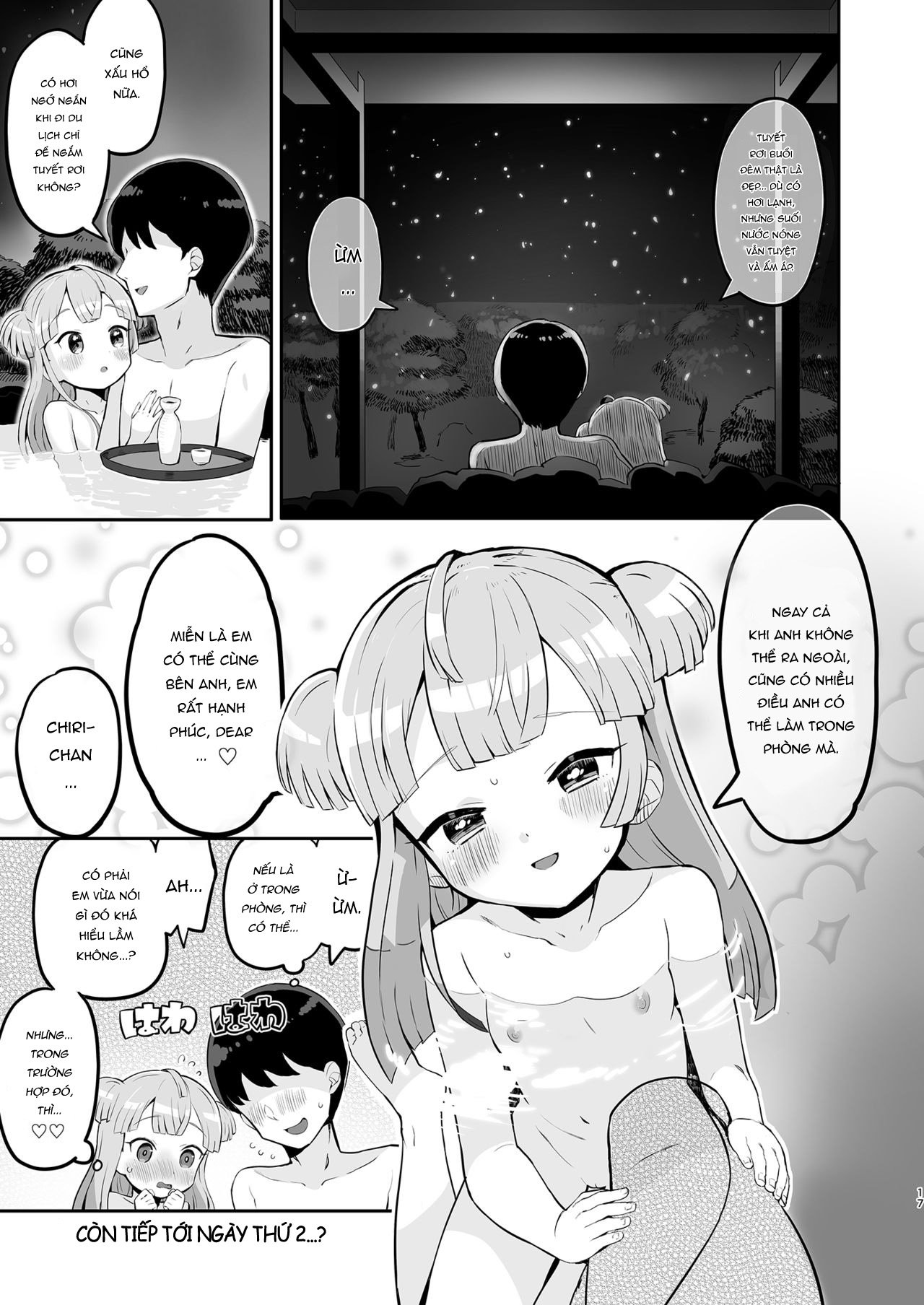 Đọc truyện hentai Tuần trăng mật cùng Tsukigawa Chiri - Oneshot