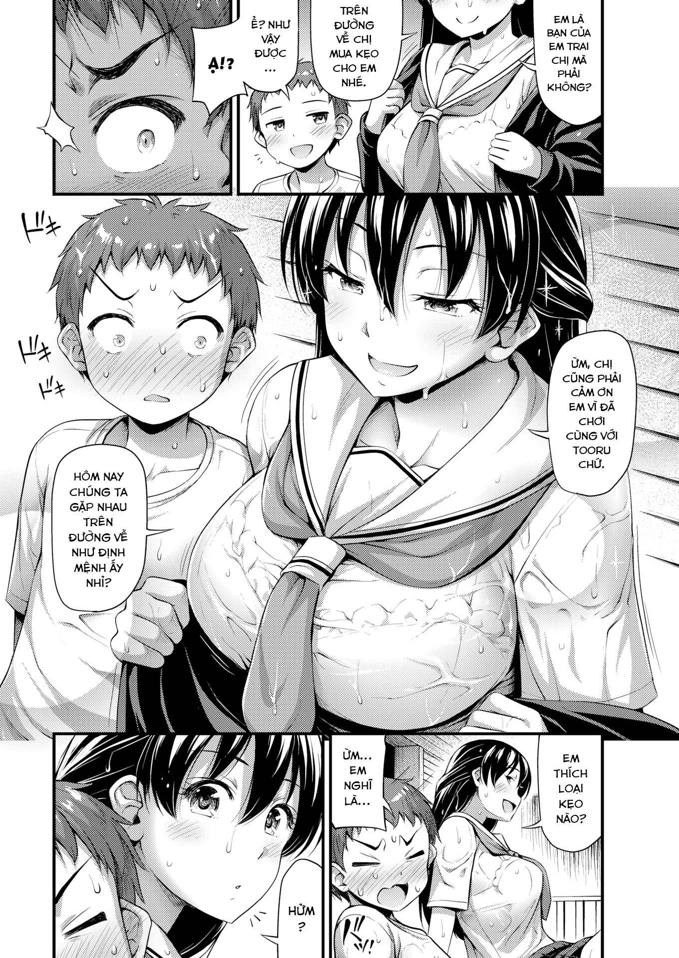 Đọc truyện hentai Trú mưa... - Oneshot đầu tay