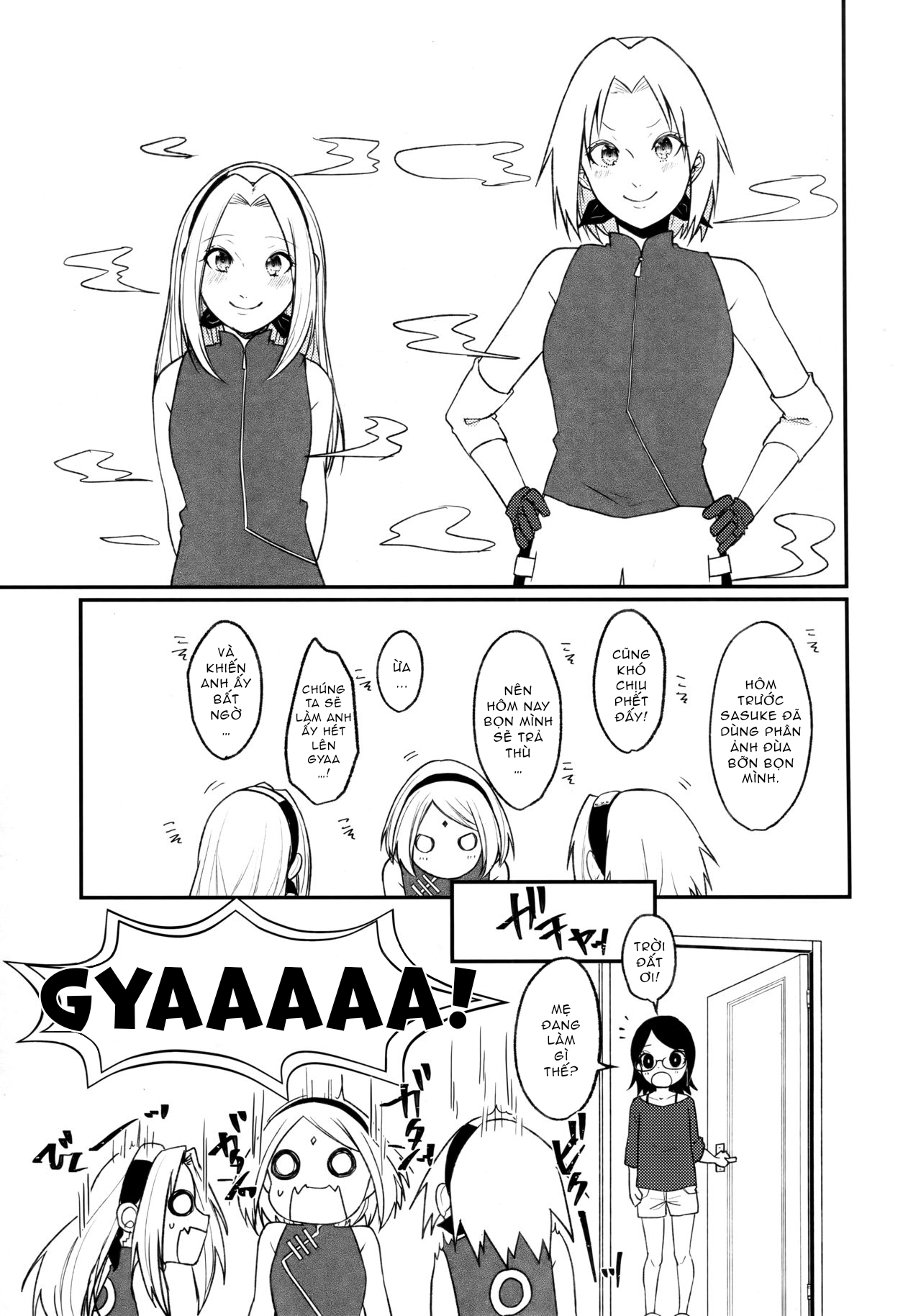 Đọc truyện hentai Let's play KAGE BUNSHIN! - Oneshot