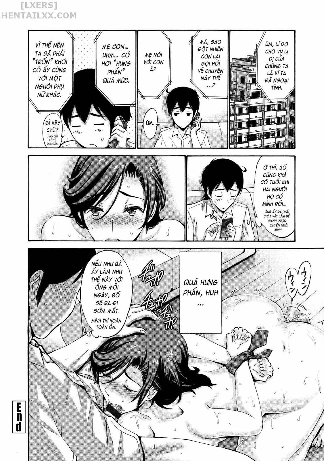 Đọc truyện hentai His Mother is My Love Hole - Chap 9