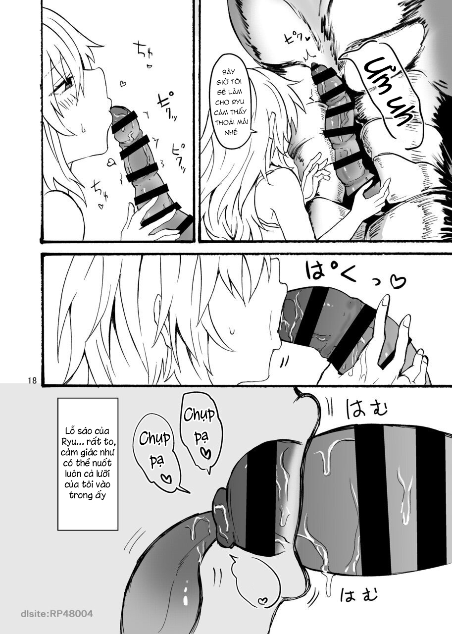 Đọc truyện hentai Đền ơn rồng nhỏ - Oneshot