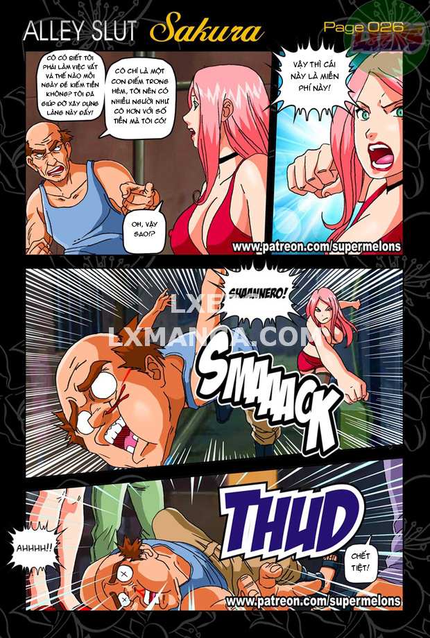 Đọc truyện hentai Ngõ Con Đĩ Sakura - Chap 1
