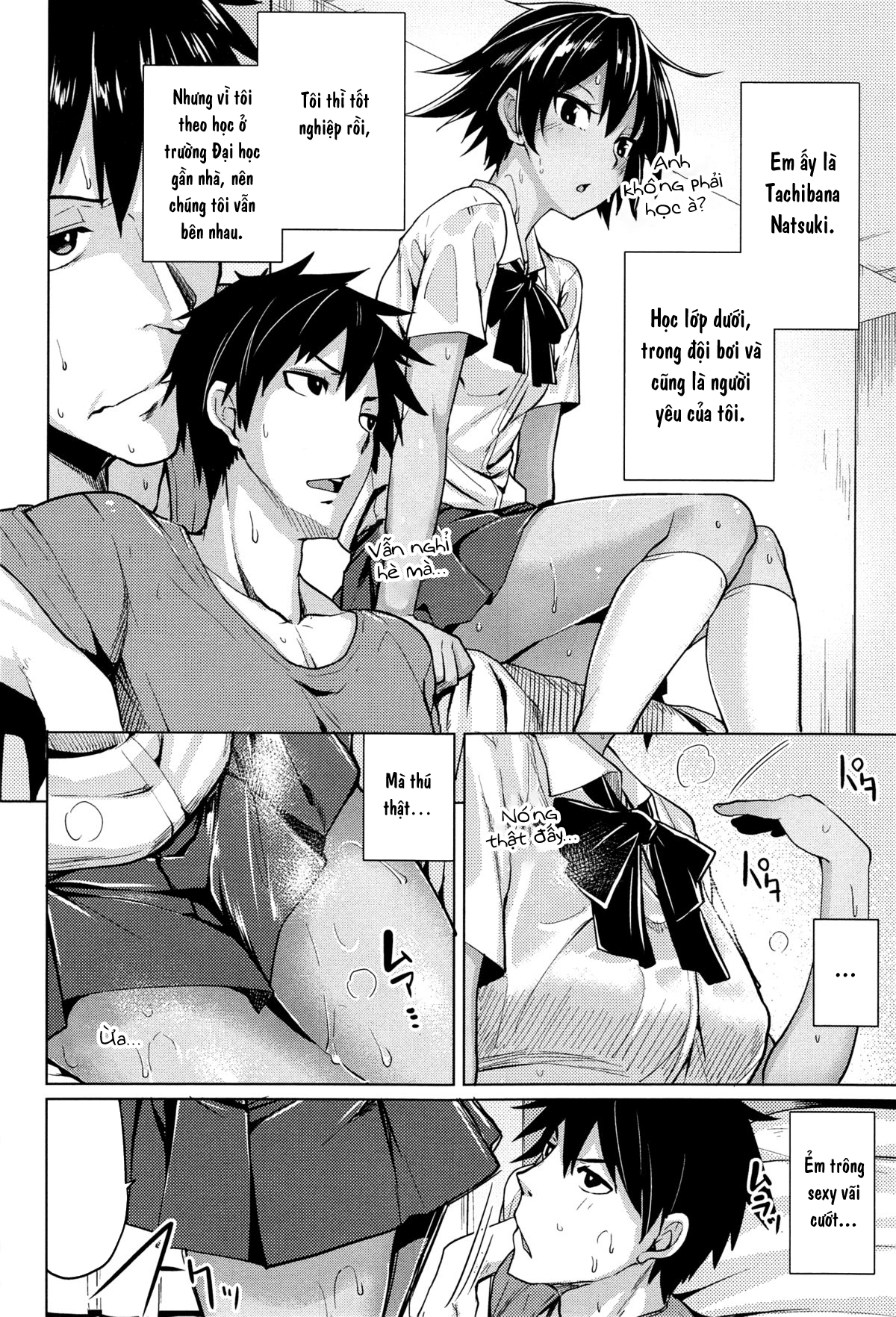 Đọc truyện hentai Những ngày oi bức - Oneshot