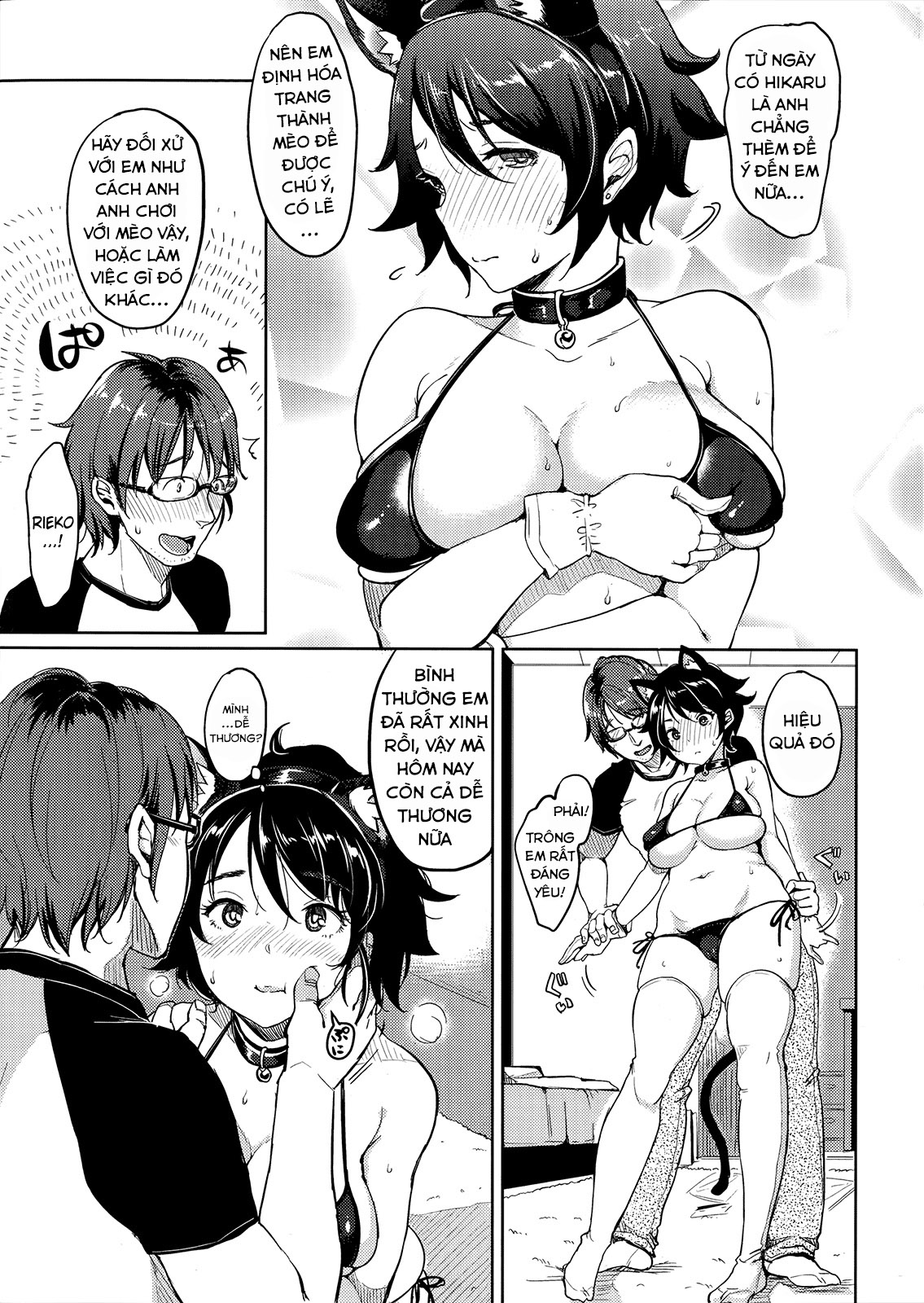 Đọc truyện hentai Nekokkawai Gari - Oneshot