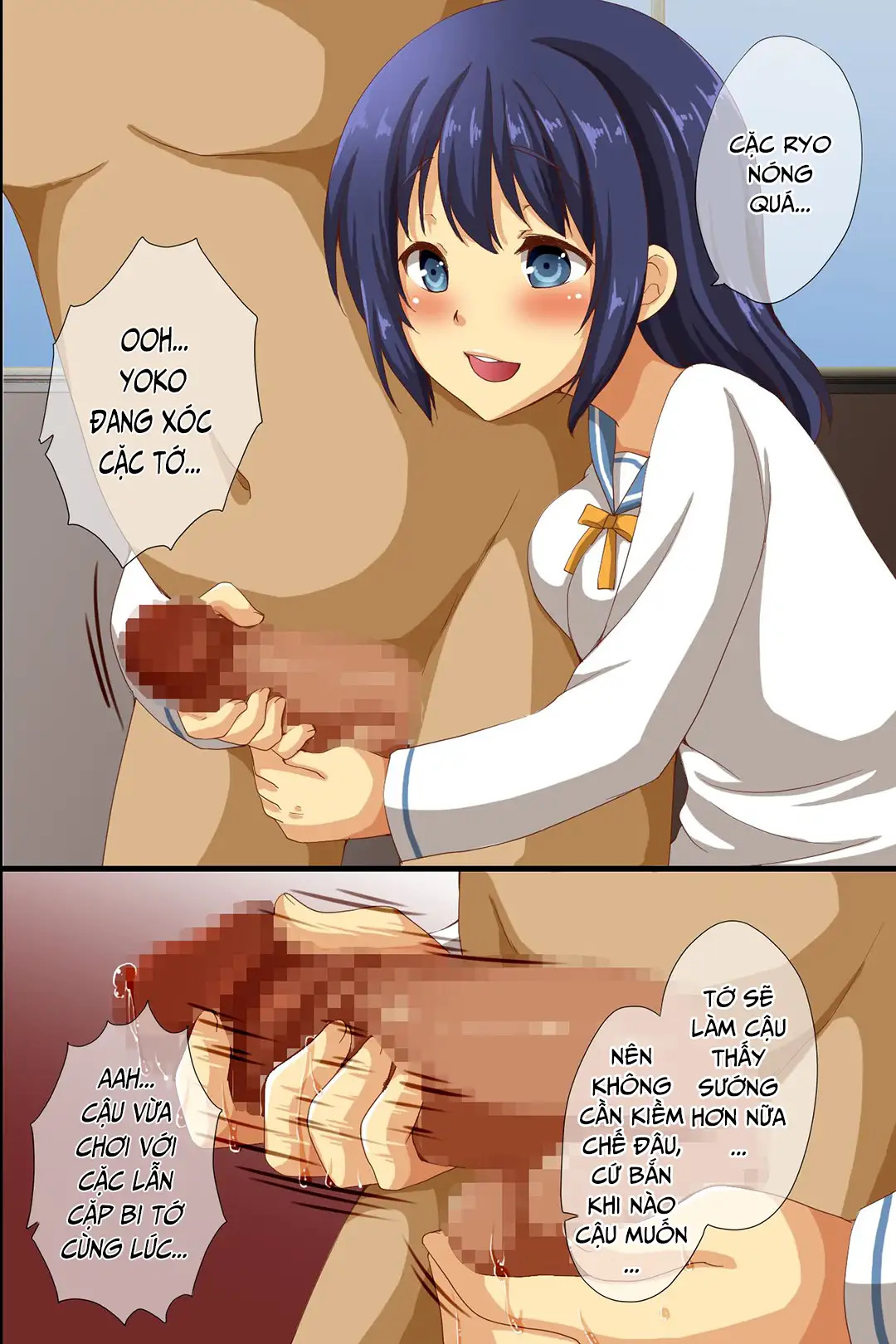 Đọc truyện hentai Thống trị cả ngôi trường - Mọi người đều bị thôi miên - Chap 2A