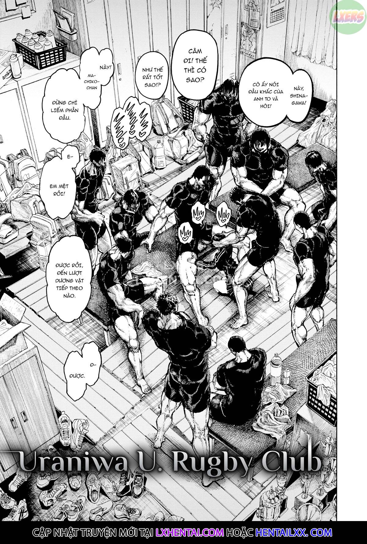 Đọc truyện hentai Ngày qua ngày - Chap 4 - Uraniwa U. Rugby Club