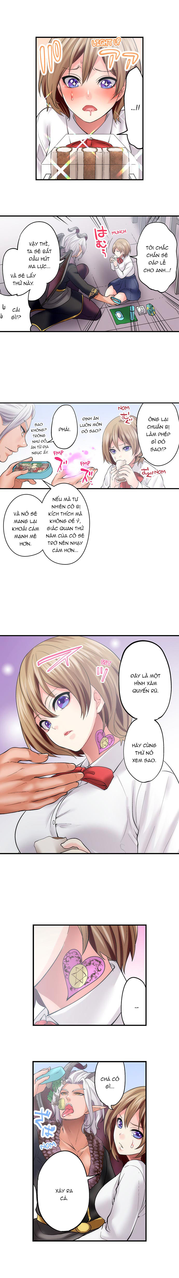 Đọc truyện hentai Hợp đồng của quỷ Satan - Chapter 8: Mãi mới có ngày nghỉ :((