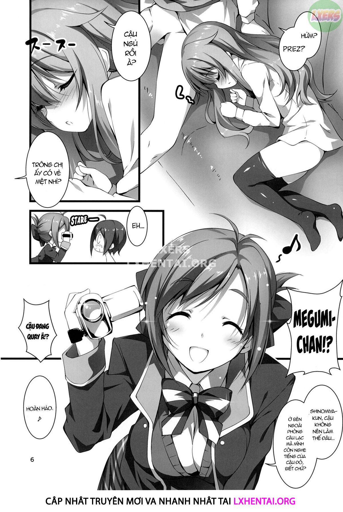 Đọc truyện hentai Megumi-Chan Wa Momoiro Fantajisuta - Oneshot