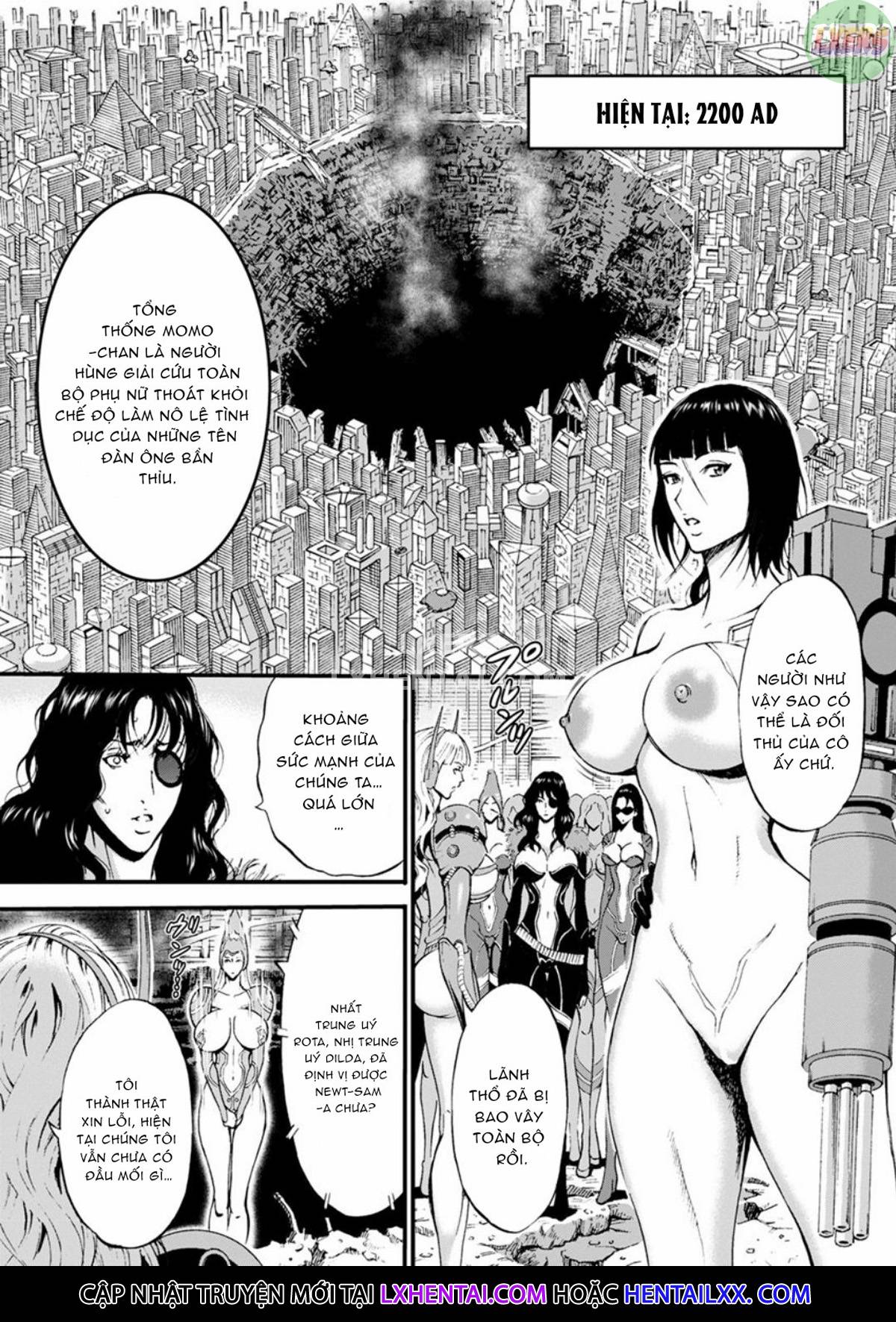 Đọc truyện hentai The Otaku In 2200 A.D - Chap 10