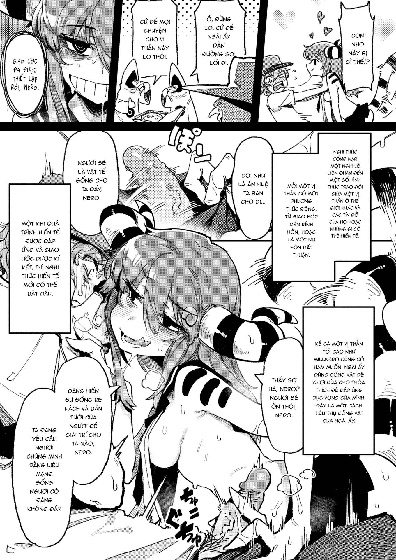 Đọc truyện hentai Vị thần sấm sét - Oneshot