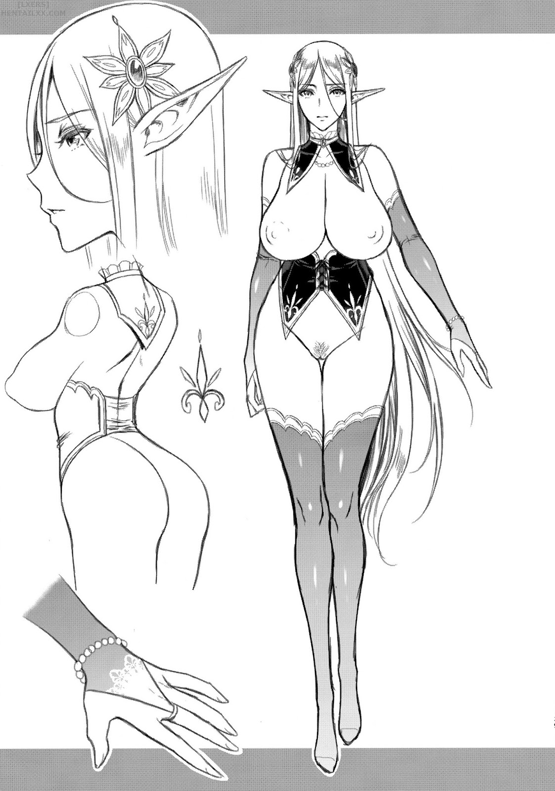 Đọc truyện hentai Tasogare No Shou Elf - Chap 1