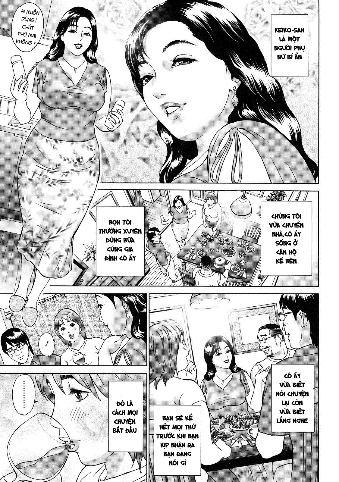 Đọc truyện hentai Chung cư của những bà vợ - Chap 1