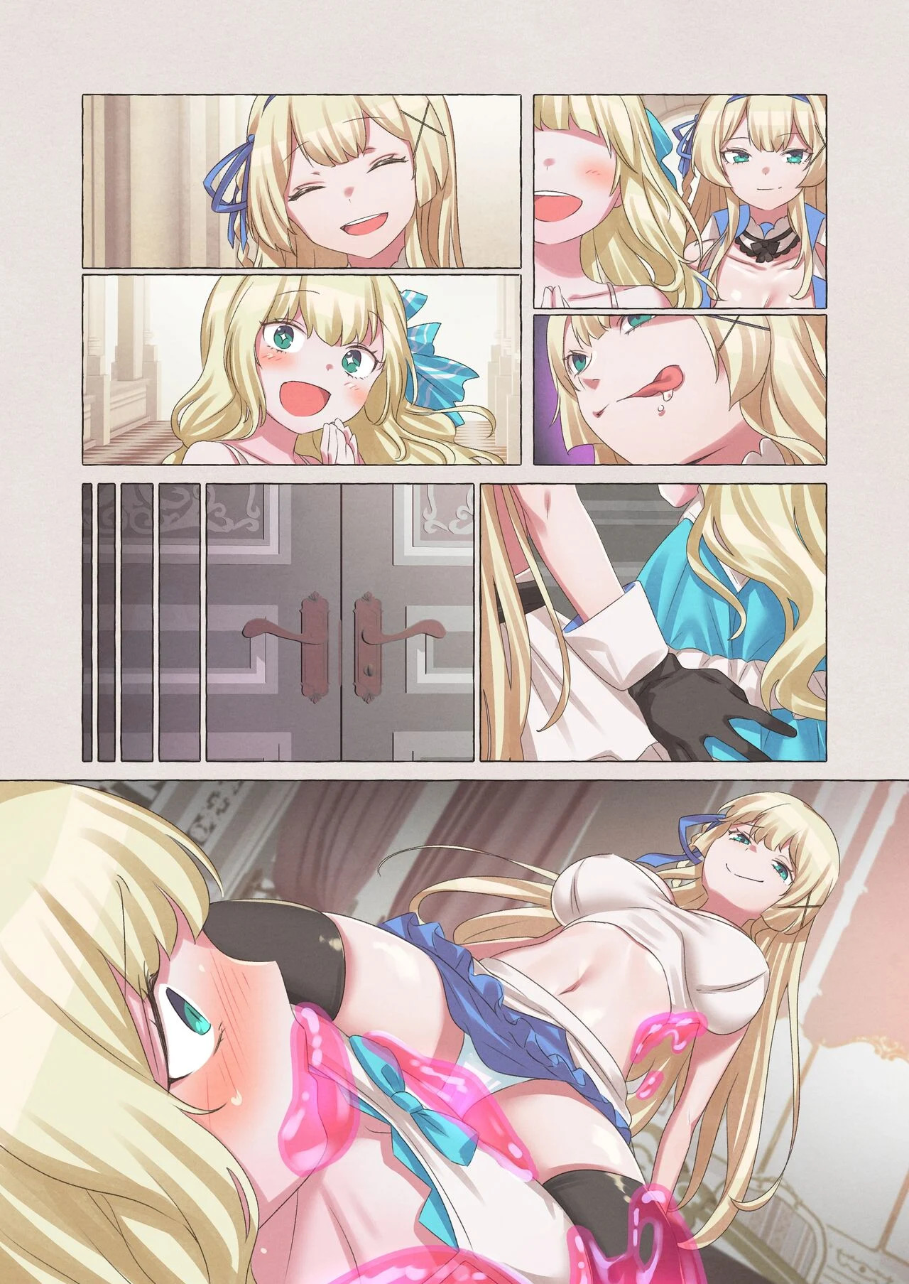 Đọc truyện hentai Slime Pandemic ~princess knightess succumbs to a slime's energy drain~ - Oneshot