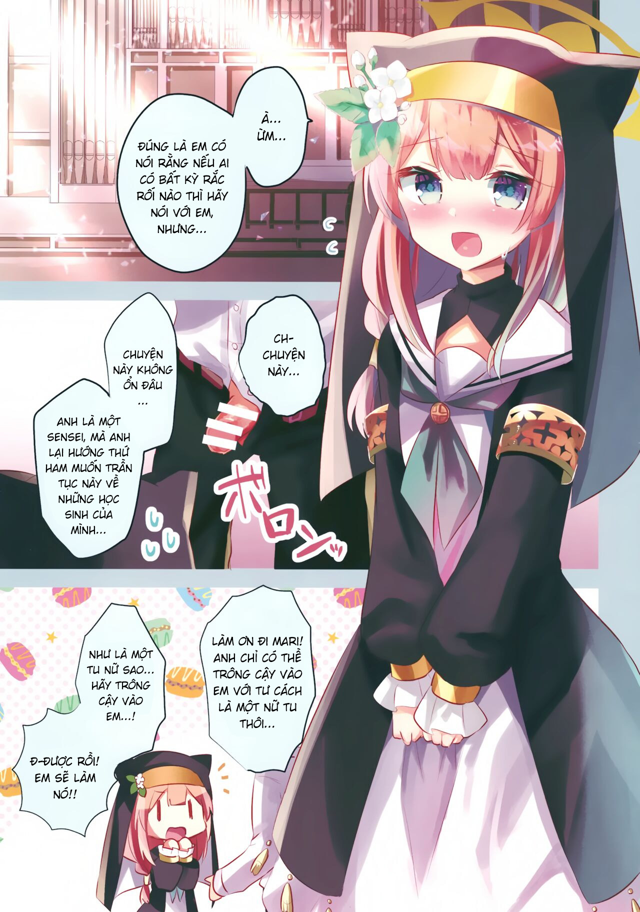 Đọc truyện hentai Blue Archive Hon. Full Color - Oneshot