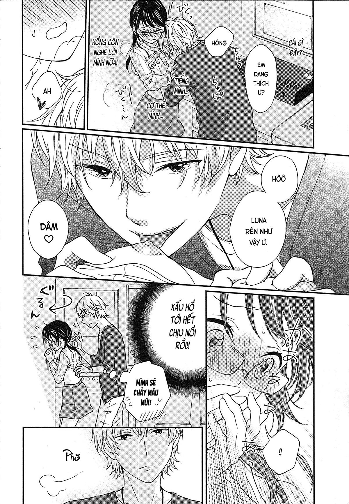 Đọc truyện hentai Cô gái hay hoang tưởng thích sự nóng bỏng - Ch. 2