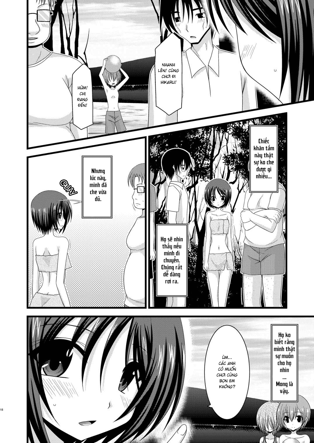 Đọc truyện hentai Cô gái thích khoả thân - Chap 5