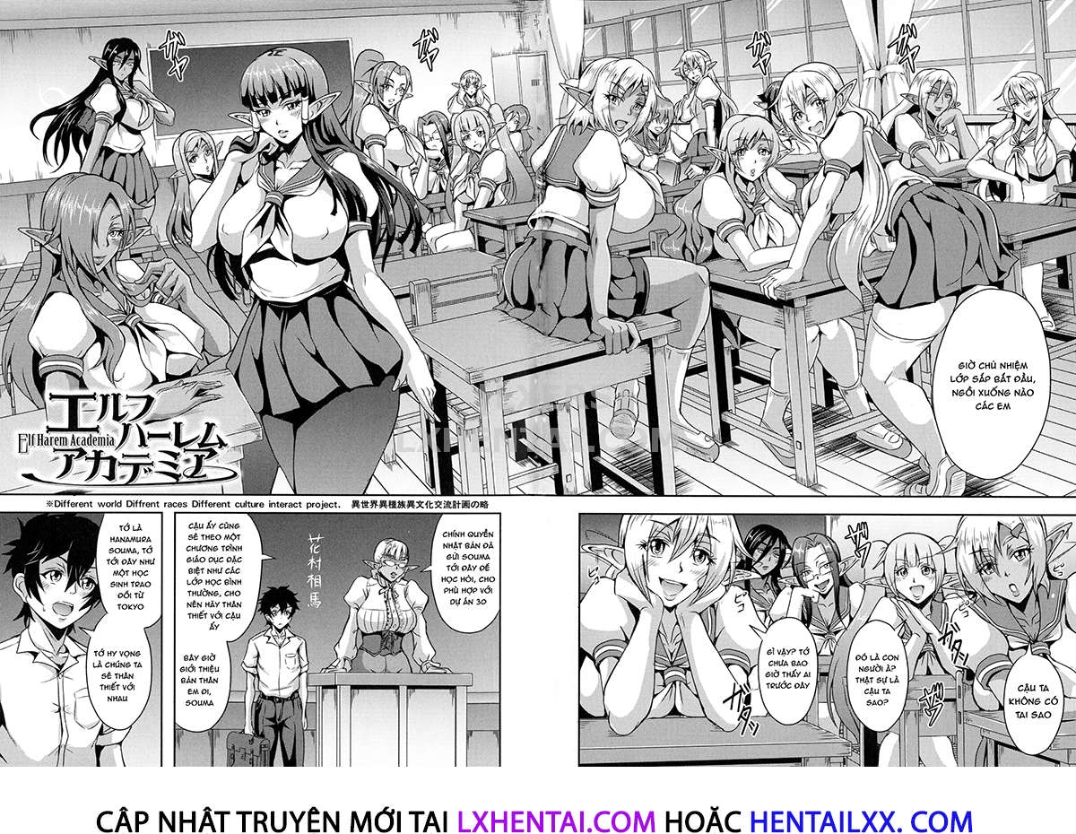 Đọc truyện hentai Elf Harem Story - Chap 3