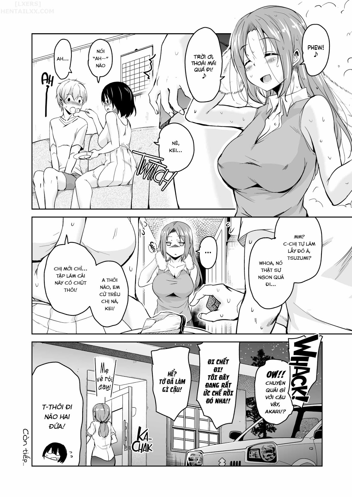 Đọc truyện hentai Tropical Island Maniacs: My Host Family is so Lewd! - Chap 5