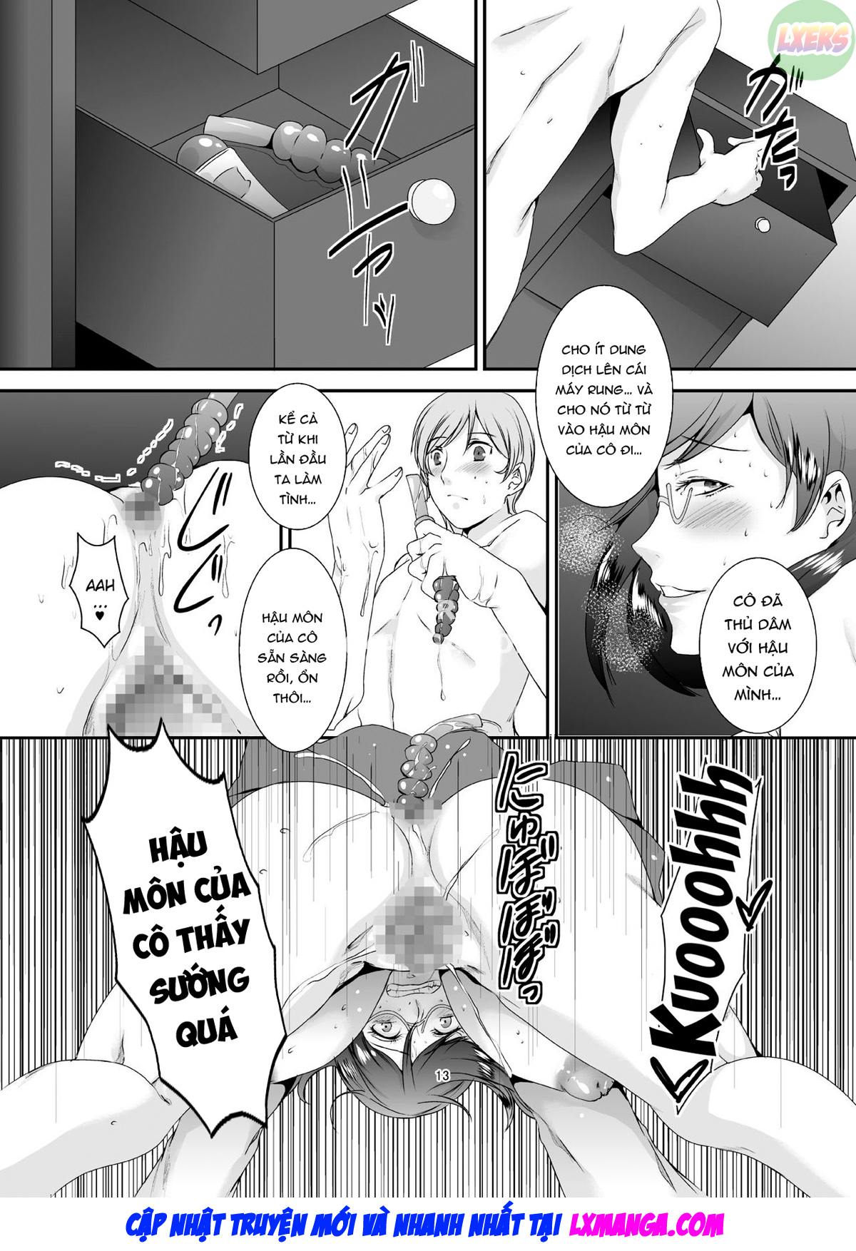 Đọc truyện hentai Oku-sama wa Moto Yariman - Chap 5