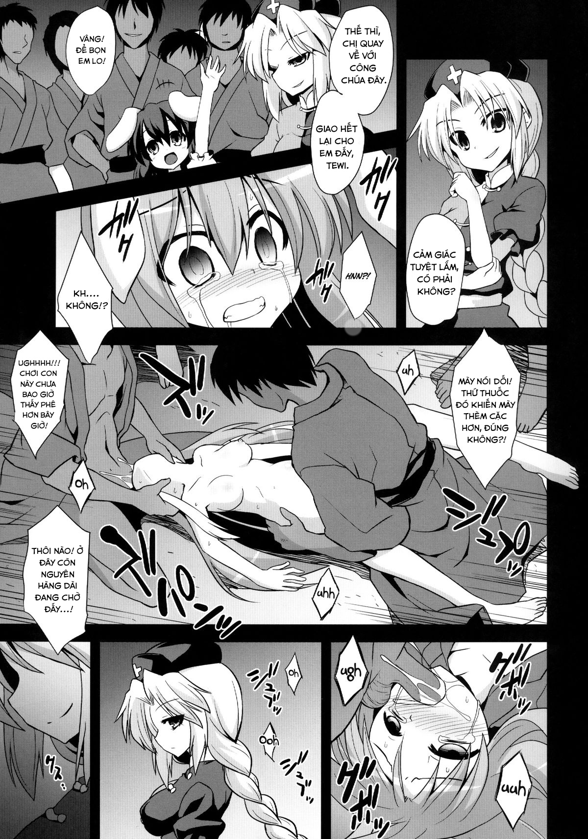 Đọc truyện hentai Buổi huấn luyện đặc biệt của Reisen(Touhou Project) - Chap 1.1