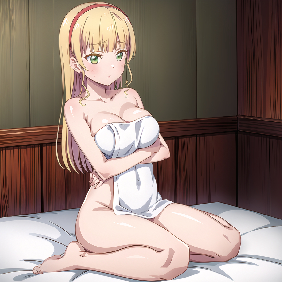 Đọc truyện hentai Tuyển tập Albums Art hentai - Chap 188 - Sumire | Towel