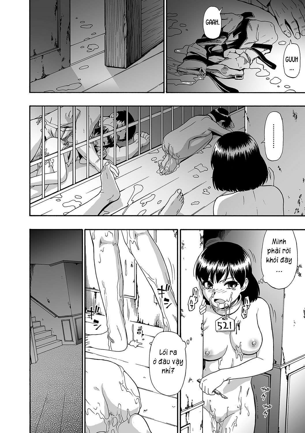 Đọc truyện hentai Gusha no Ishi - Chap 3: Đào tẩu.