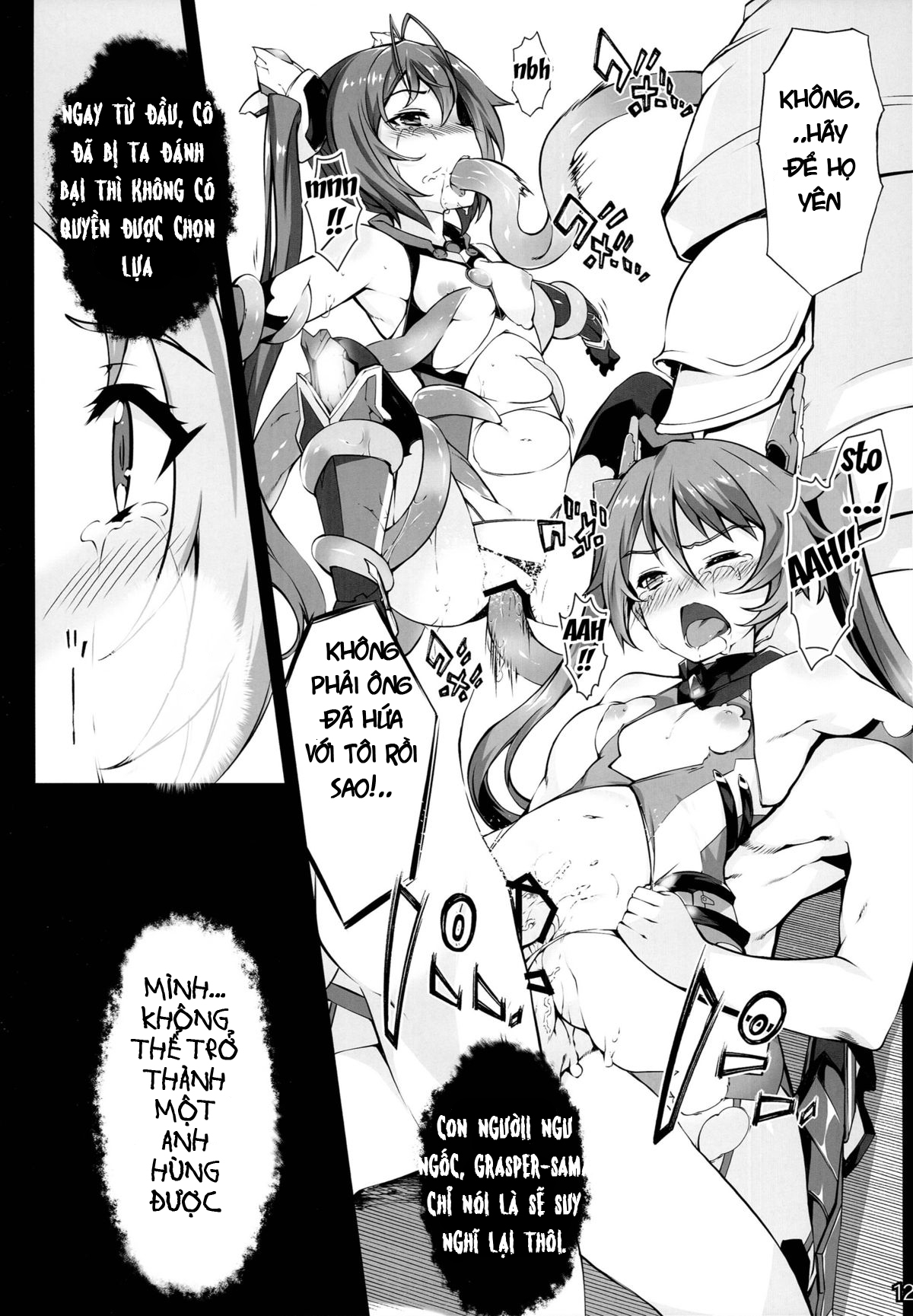 Đọc truyện hentai Watashi Hero ni Naremasen deshita - Oneshot