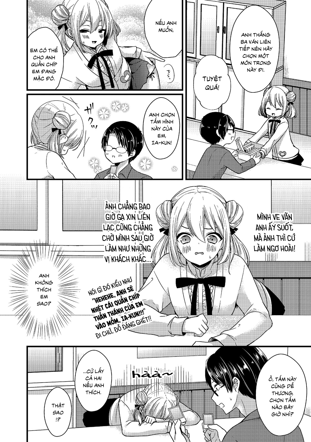 Đọc truyện hentai Anh không thích em sao? - Oneshot