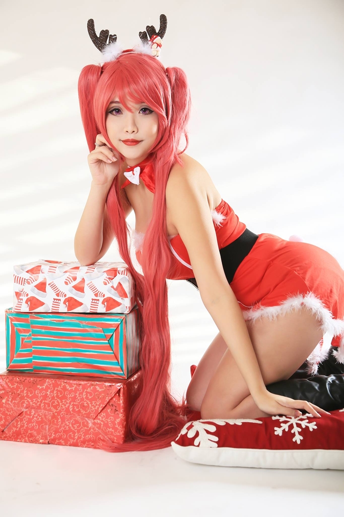 Đọc truyện hentai Tuyển tập Albums siêu phẩm Cosplay - Chap 370 - Hana Bunny – Xmas