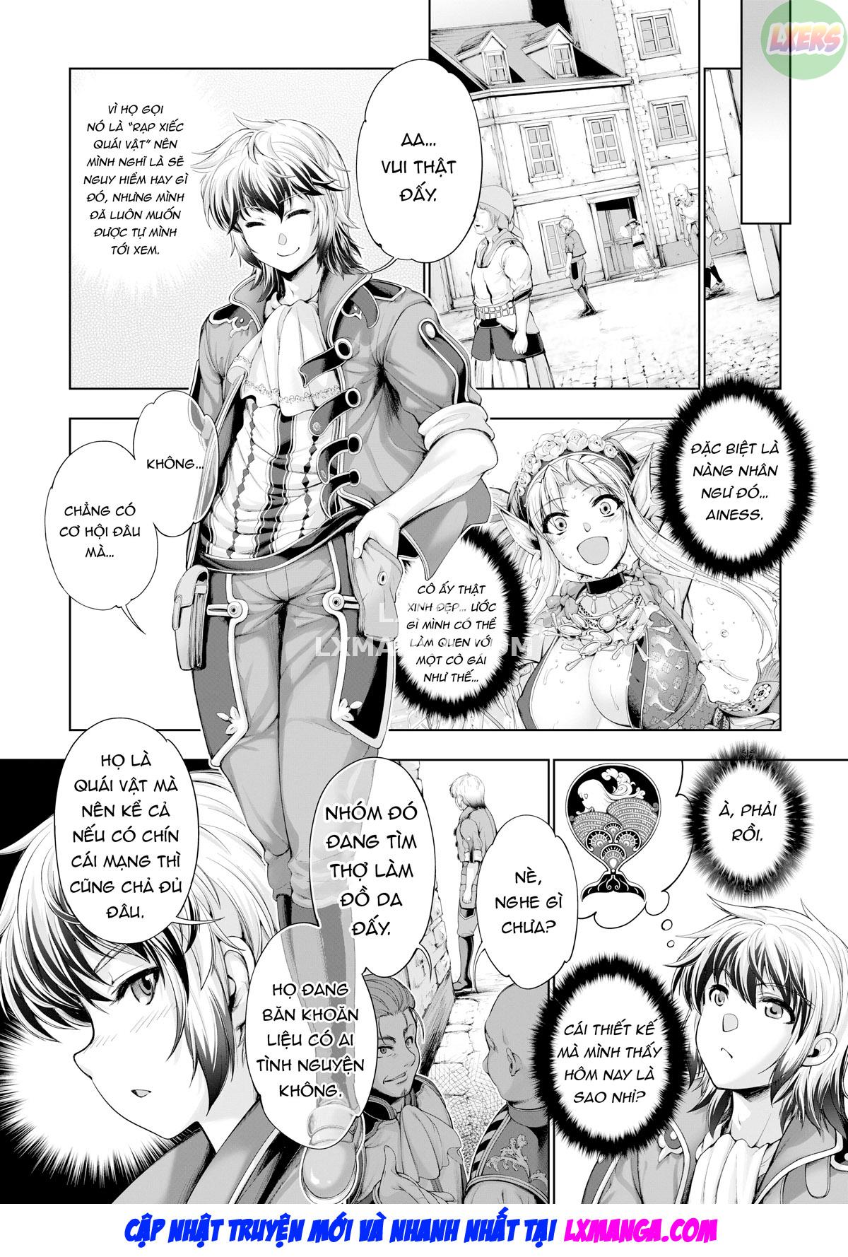 Đọc truyện hentai Rạp xiếc lãng mạn Cô gái quái vật - Chap 1